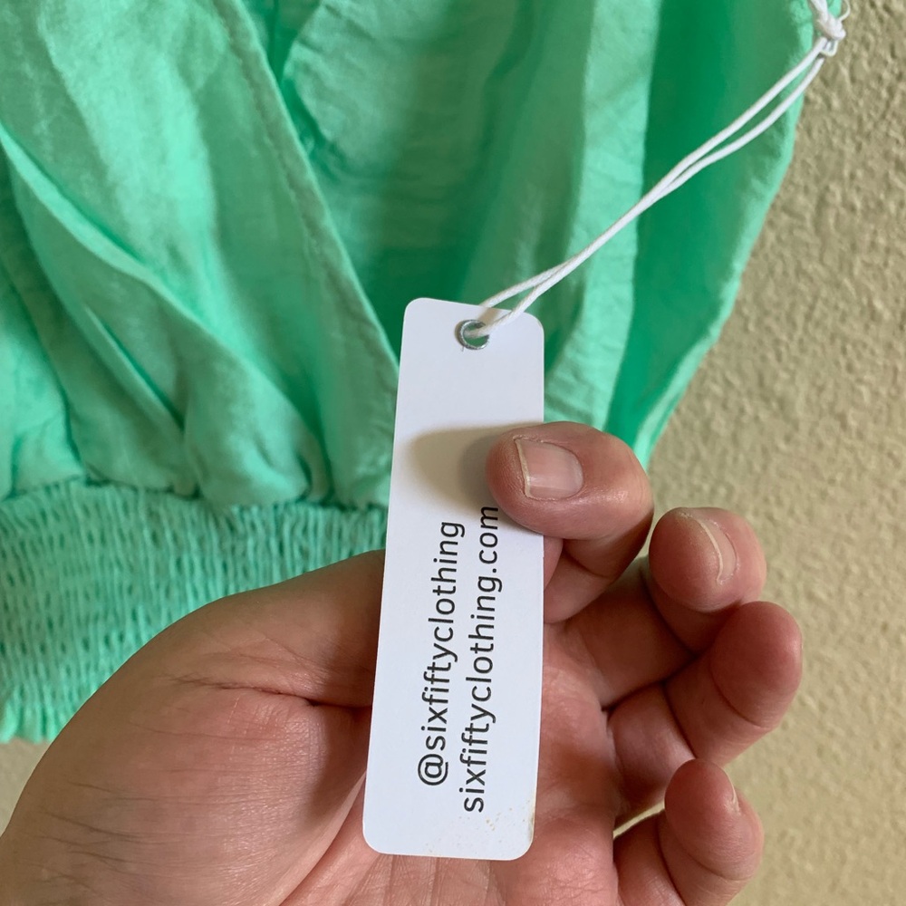 Six Fifty The Summer Tank Mint Green NWT 🌴 - Picture 5 of 9